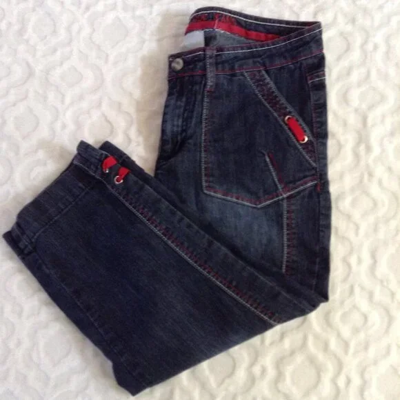Marie Claire Crop Jeans size 5 - Picture 1 of 6